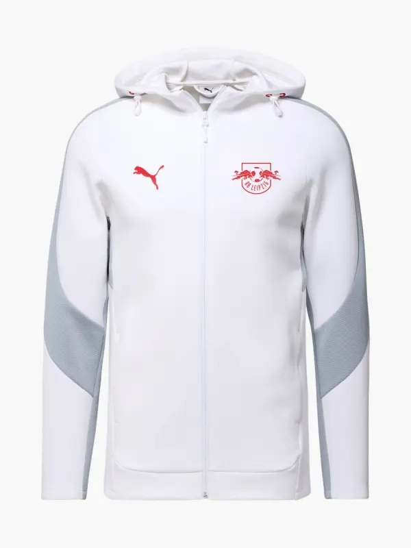 Red Bull Jerseys Shop – RBL PUMA Evostripe Hooded Jacket 25/26 Collection for Every Supporter