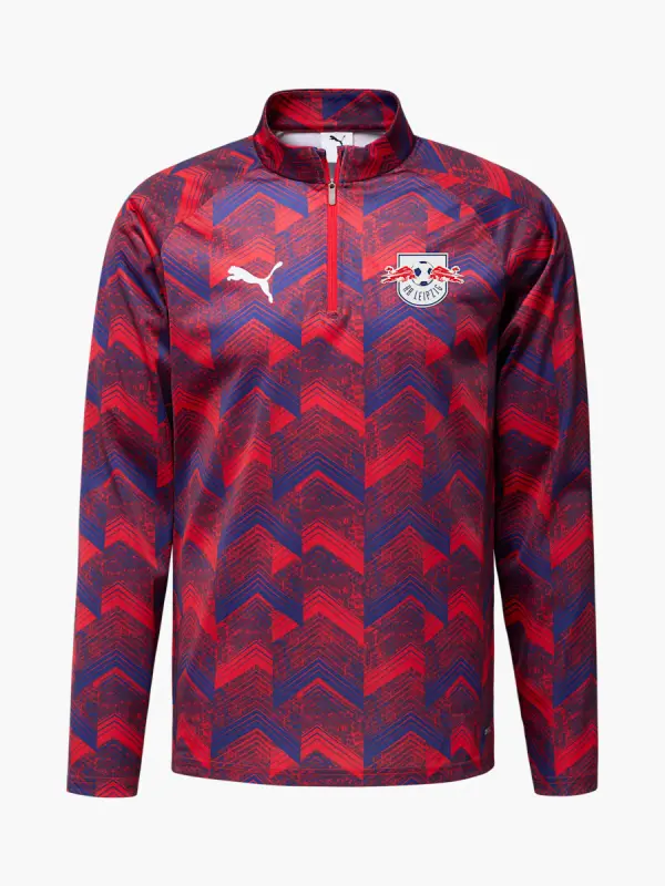 Red Bull Jerseys Shop – RBL PUMA Prematch 1/4 Zip Top 25/26 Collection for Every Supporter