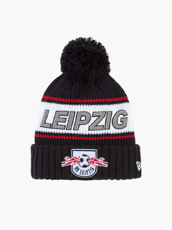 Red Bull Jerseys Shop – RBL New Era Leipzig Pom Pom Beanie Youth Collection for Every Supporter
