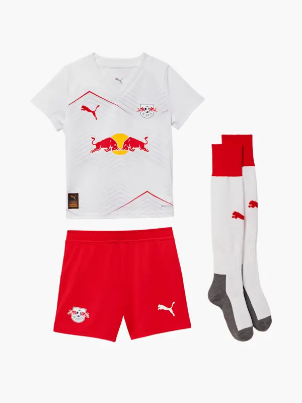 Red Bull Jerseys Shop – RBL PUMA Home Minikit 25/26 With Custom Printing Collection for Every Supporter