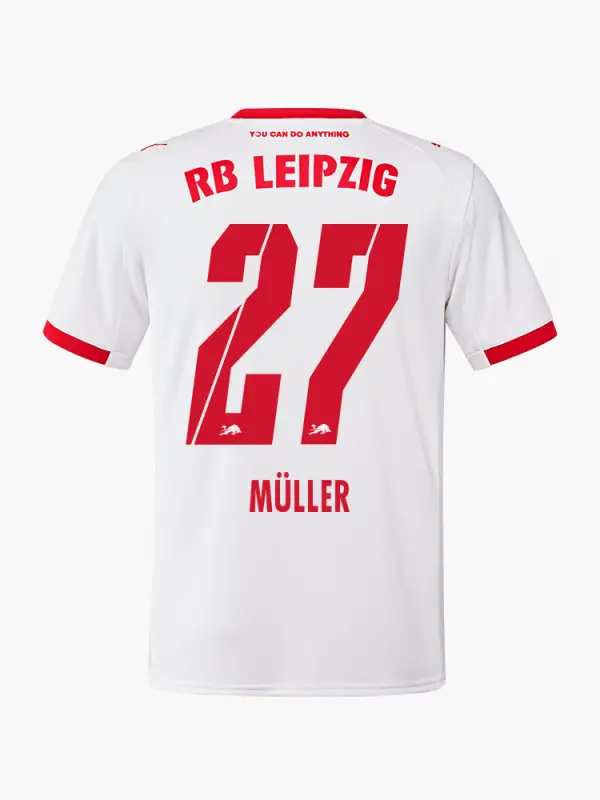 Red Bull Jerseys Shop – RBL PUMA Men Home Jersey 25/26 – 27 – MULLER Collection for Every Supporter