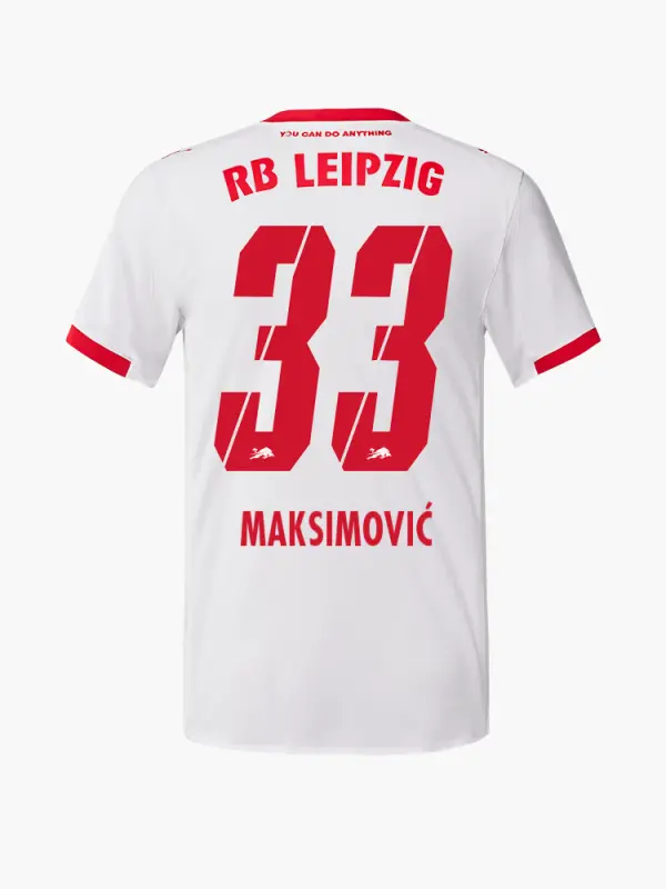 Red Bull Jerseys Shop – RBL PUMA Men Home Jersey Authentic 25/26 – 33 – MAKSIMOVIC Collection for Every Supporter