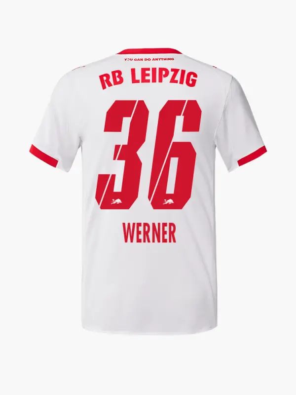 Red Bull Jerseys Shop – RBL PUMA Men Home Jersey Authentic 25/26 – 36 – WERNER Collection for Every Supporter
