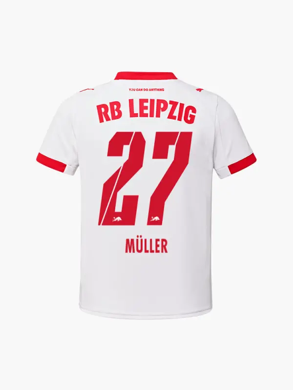 Red Bull Jerseys Shop – RBL PUMA Youth Home Jersey 25/26 – 27 – MULLER Collection for Every Supporter